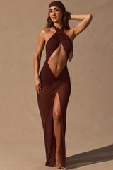 Headscarf in Espresso Brown