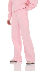 Cinchable Cuff Lucy Sweatpants in Pink