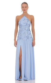 Liliana Embellished Maxi Dress
