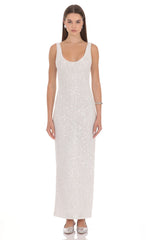 Audrey Sequin Maxi Dress