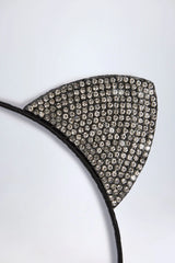 Cat Ears Headband in Black
