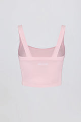 Super Sculpt Seamless Longline Camisole Top in Powder Pink