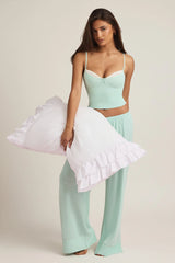 Modal Camisole Pyjama Top in Mint