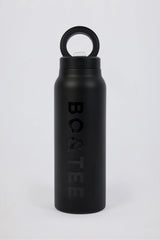 Magnetic Thermos-Insulated Stainless Steel Water Bottle in Black
