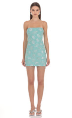 Chloe Embellished Mini Dress