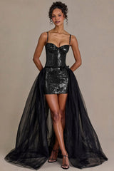 Premium Tulle Skirt in Black