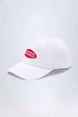Logo Baseball Cap in White