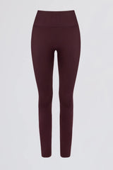 Super Sculpt Seamless High-Waist Leggings in Burgundy