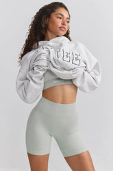 Super Sculpt Seamless Biker Shorts in Grey