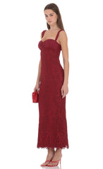 Valen Lace Maxi Dress