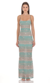 Madison Embellished Maxi Dress