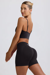 Define Luxe Mini Shorts in Black
