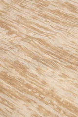 Ruffled Asymmetric Mid-Rise Maxi Skirt in Tan Print