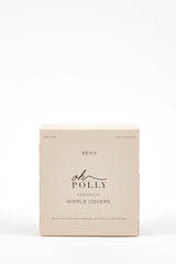 Reusable Silicone Nipple Covers in Beige