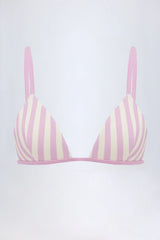 Triangle Bikini Top in Mauve
