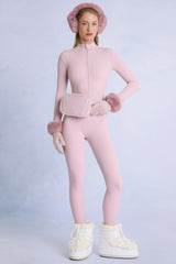 Waterproof Multiway Ski Bag in Powder Pink