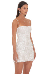 Brianna Embellished Mini Dress