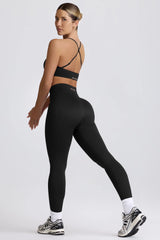 Super Sculpt Seamless Leggings in Black