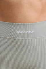 FlexiRib Biker Shorts in Grey