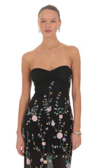 Ava Embellished Maxi Dress