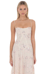 Liorenne Embroidered Maxi Dress