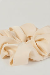 Oversized Scrunchie in Ivory