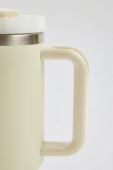 Stainless Steel Water Bottle in Cream
