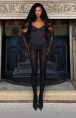 Corset, Hot Pants and Veil Bundle