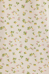 Modal Camisole Pyjama Top in Lemon Print