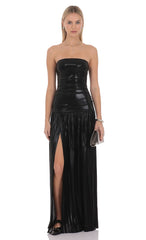 Faye Strapless Maxi Dress