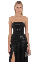 Faye Strapless Maxi Dress